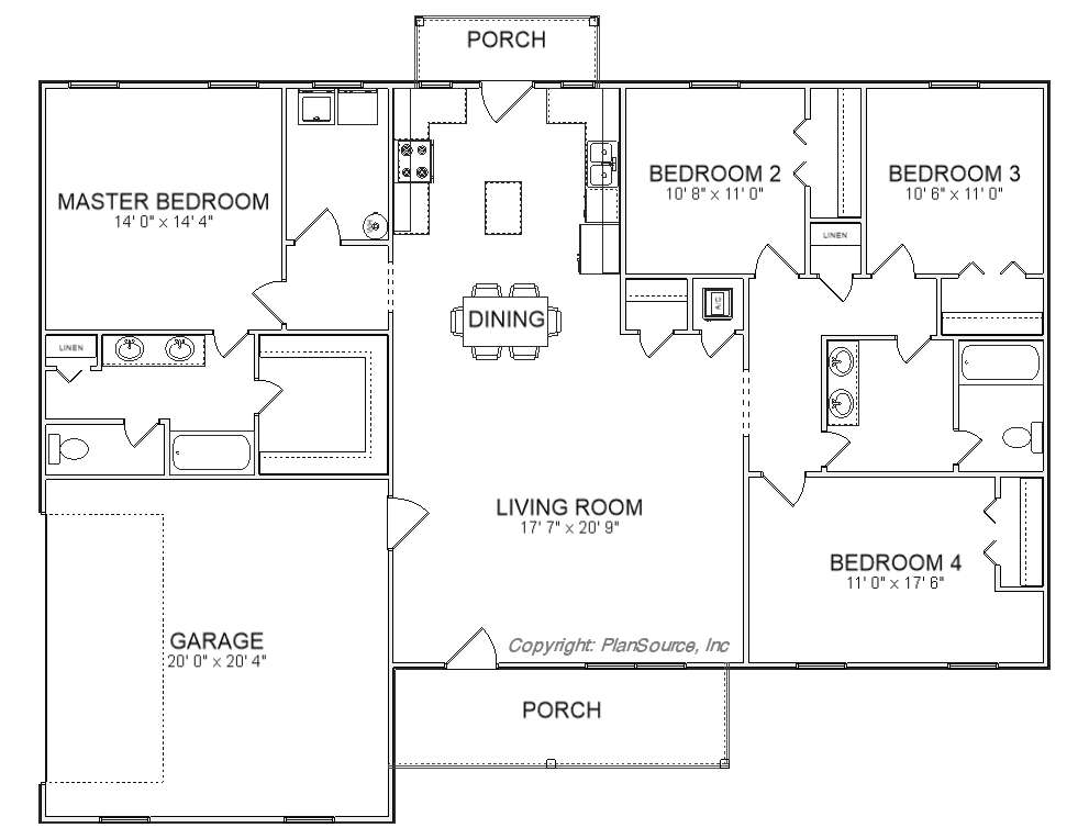 J0903-26 Floor plan